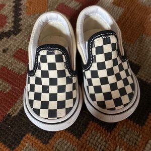 Baby Checkerboard Vans